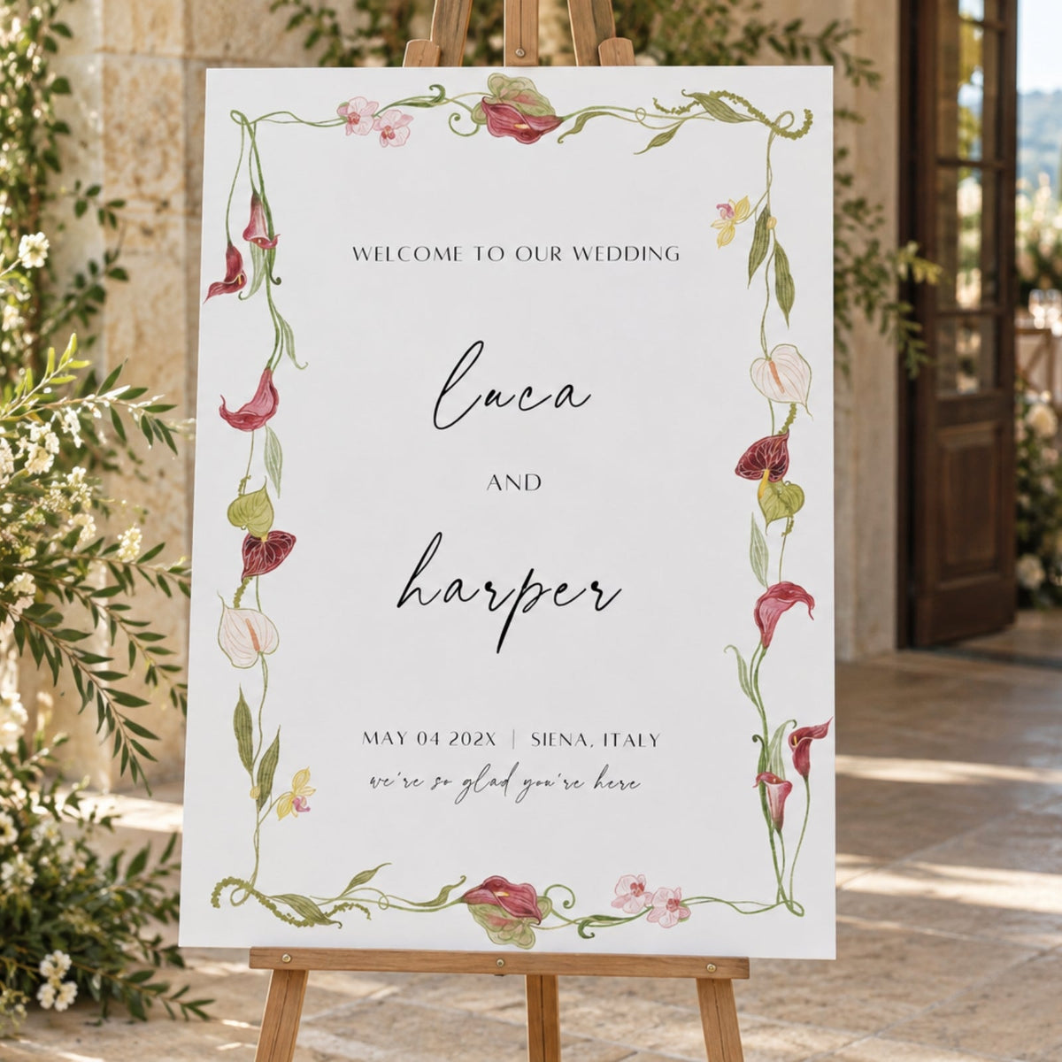 WELCOME SIGN