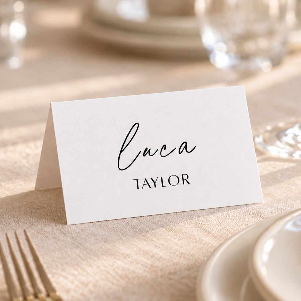 PLACE CARD