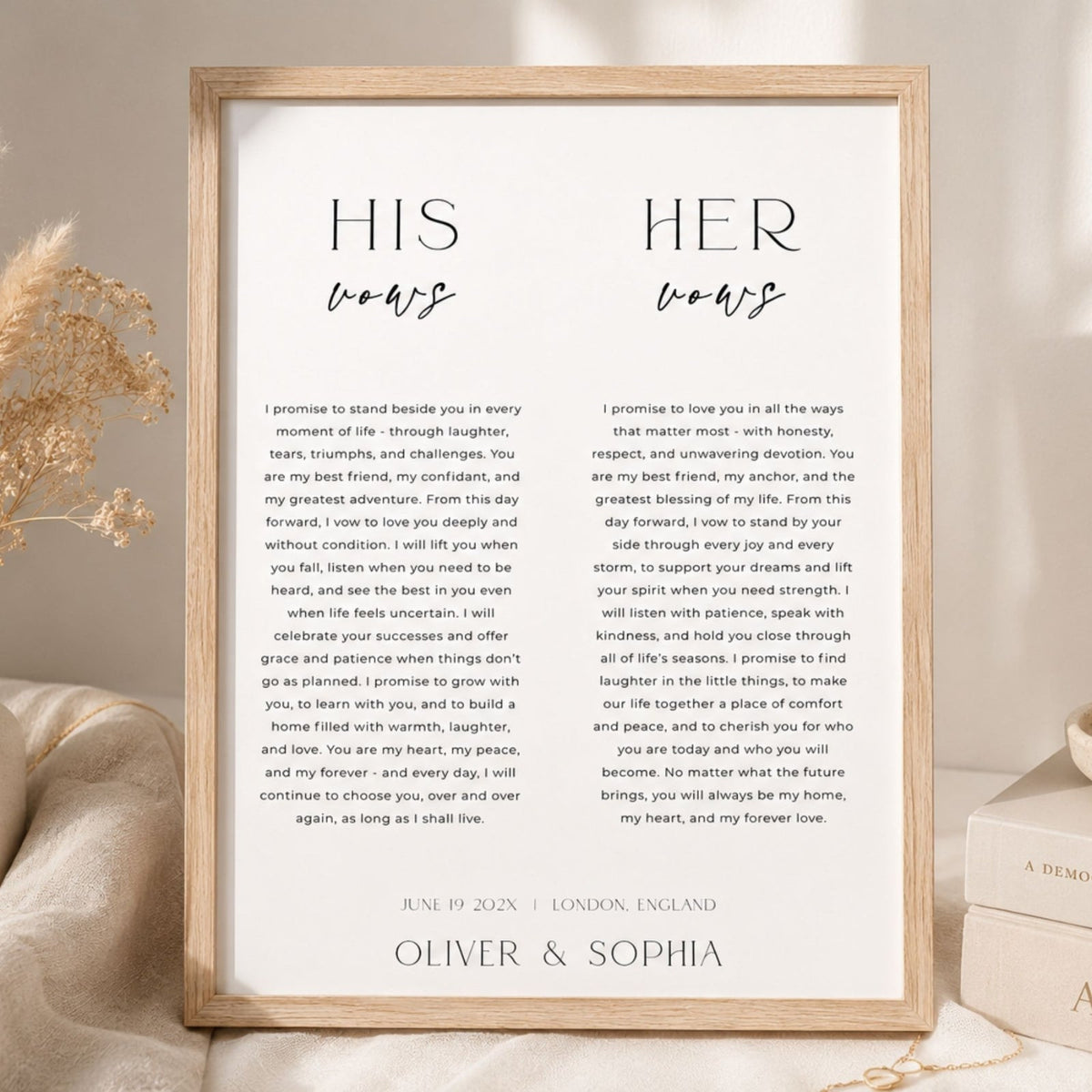 VOW KEEPSAKE