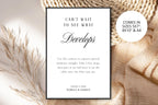 Wedding QR Code Sign Template for Guest Photos, Can't Wait to See What Develops Printable Wedding Sign, Editable Canva Wedding Reception Decor, Instant Download