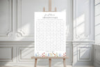 Minimalist Wedding Sweepstakes Poster Template, Editable Reception Sweepstakes Sign, Modern Wedding Game Printable, Canva Wedding Sign Download